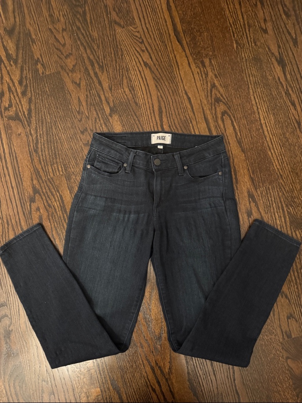 PAIGE Women’s Verdugo ankle Dark Indigo Skinny Jeans